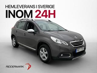 Peugeot 2008 110hk Pano M-Värmare P-Sensorer Halvskinn Drag