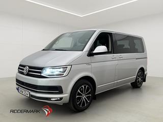 Volkswagen Multivan Värm Drag B-Kam El-Dörrar CARPLAY 7-Sits