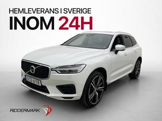 Volvo XC60 Recharge T8 AWD R-Design Pano B&W Luft Drag Skinn