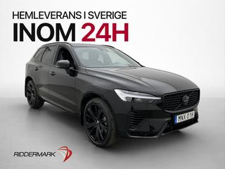 Volvo XC60 T6 Recharge AWD Plus Dark Black B&W Pano Drag
