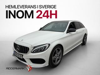 Mercedes-Benz C 220 T d AMG Line Skinn Kamera Bluetooth
