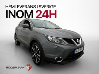 Nissan Qashqai 1.2 Tekna Pano 360° Kamera Navi Läder Isofix