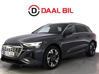 Audi Q8 E-TRON 55 QUATTRO 114 kWh 408HK S-LINE B-KAM NAVI ACC LUFTFJÄD – DAAL Bil