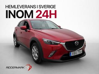 Mazda CX-3 SKYACTIV 120hk M&K-Värmare Navigation Sensorer