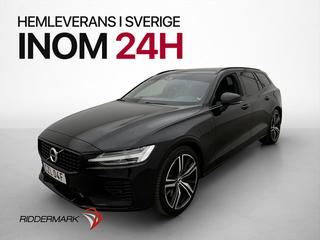 Volvo V60 Recharge T6 AWD 350hk R-Design Värmare Pano Drag