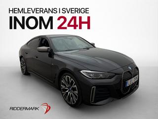 BMW i4 M50 xDrive Gran Coupe HiFi Kamera Skinn CarPlay Drag