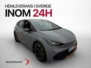 CUPRA Born e-boost 58kWh 231hk Värmepump Carplay Navi Kamera