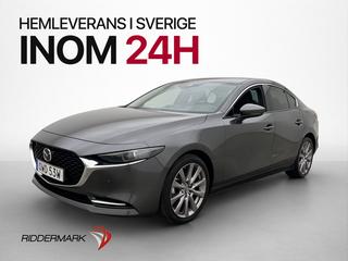 Mazda 3 2.0 SKYACTIV-X 180hk Cosmo Bose HuD Nav Kamera Skinn