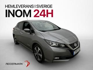 Nissan Leaf 150hk Tekna Bose Navi 360° Värmepump Halvskinn