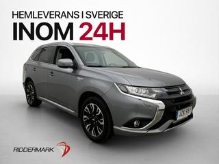 Mitsubishi Outlander PHEV AWD B-Kamera Drag Skinn/Alcantara