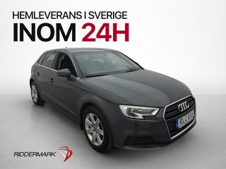 Audi A3 1.5 TFSI Proline Farthållare Bluetooth 0,50l/Mil