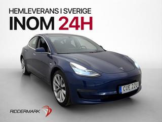 Tesla Model 3 Long Range AWD Svensksåld Panorama