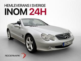 Mercedes-Benz SL 500 306hk BOSE Navi Ventilerade Få brukare