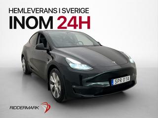 Tesla Model Y AWD Long Range Drag Pano Kamera Moms 514hk