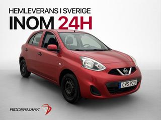 Nissan Micra 1.2 80hk Nyservad Nybesiktad Lågskatt 2-Brukare