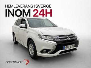 Mitsubishi Outlander PHEV 203hk 4WD City Kamera Värmare Drag