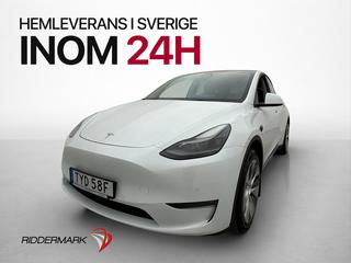 Tesla Model Y Long Range AWD Värmepump Dragkrok En-Brukare