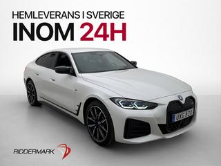 BMW i4 M50 xDrive M Sport HUD H/K Laser Läder 360°-3dvy Drag