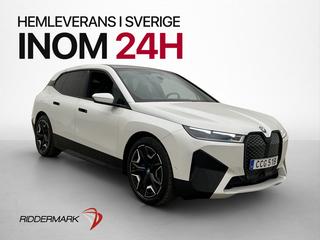 BMW iX xDrive50 Sport Sky H/K HUD Luftfjä Laser Drag MOMS