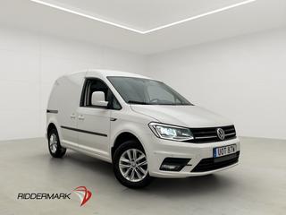 Volkswagen Caddy 2.0TDI Värmare PDC LED Dragkrok CARPLAY