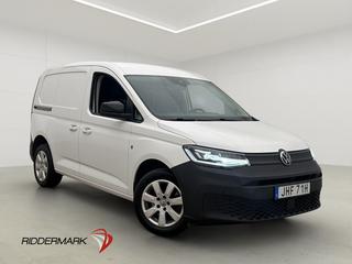 Volkswagen Caddy Cargo 122hk Värm Drag V-Inredd CARPLAY Moms