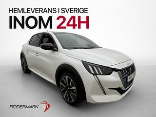 Peugeot E-208 136hk GT Kamera CarPlay Halvskinn Två-Brukare
