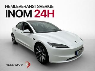 Tesla Model 3 Standard Range Drag Värm Skinn Pano 360° Navi