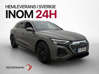 Audi Q8 e-tron 50 Q S line B&O Cockpit Värm Kamera Navi Drag