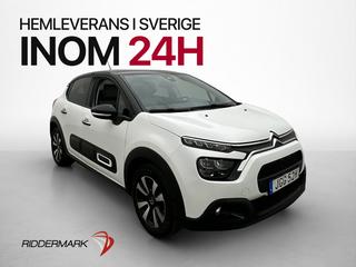 Citroën C3 1.2 PureTech 110hk Shine Sensorer CarPlay MOMS