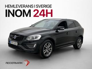 Volvo XC60 D4 AWD 190hk R-Design Värm Pano Kamera VOC BLIS