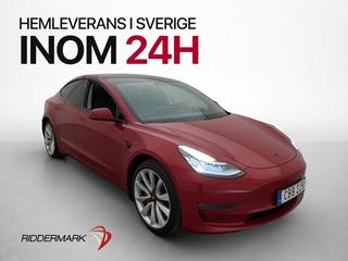 Tesla Model 3 Long Range AWD 440hk Pano Kamera Autopilot