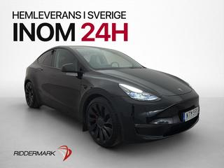 Tesla Model Y Performance 534hk Värmepump Pano Autopilot