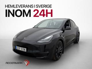 Tesla Model Y Performance 534hk MOMS Drag Pano Värme Skinn