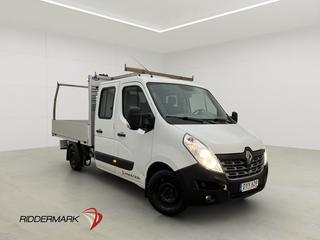 Renault master KRAN/FLAKBIL HIAB 3-Sits Värm Drag V-Inr Moms