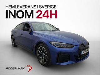BMW i4 M50 xDrive HiFi Skinn 360° Laser HuD 544hk