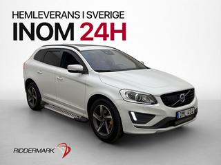 Volvo XC60 R-Design D5 AWD D-Värmare Pano Kamera Skinn Drag