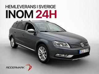 Volkswagen Passat Alltrack 2.0 177hk 4M Värmare Skinn Drag