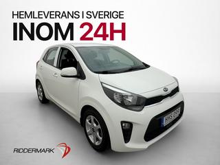 Kia Picanto 1.25 MPI 84hk Kamera CarPlay Sensorer Rattvärme
