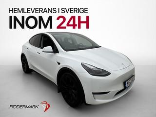 Tesla Model Y Long Range AWD Få Brukare AWD Pano Moms Kamera