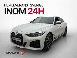 BMW i4 eDrive40 Gran Coupé M Sport Drag Kamera Rattvärm MOMS