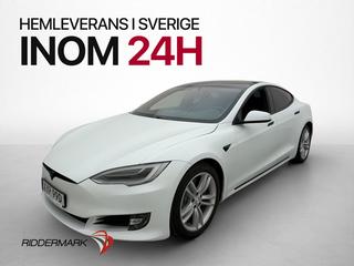 Tesla Model S Long Range AWD Raven AP Pano Svensksåld MOMS