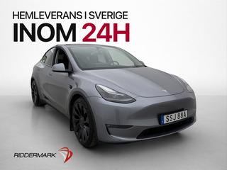 Tesla Model Y Performance Autopilot Värmepump Dragkrok MOMS