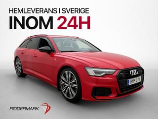 Audi A6 40 TDI Q S Line Värmare Drag Sensorer Adaptiv-Fart