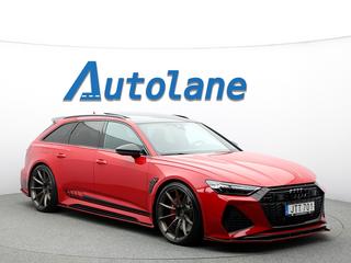 Audi RS6 B&O, Panorama, HUD, BC-Forged 22" 900hk+ *Se Spec*