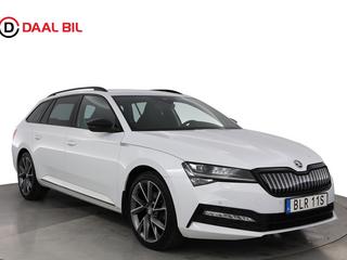 Škoda Superb iV 1.4 TSI 218HK SPORT LINE B-KAM DRAG SOUNDSYSTEM VÄRM – DAAL Bil