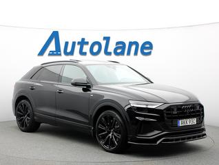 Audi Q8 50 TDI S-Line, Panorama, 360°, Night Vision, 23" 286hk