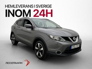 Nissan Qashqai 110hk N-Connecta Dragkrok 360° kamera Navi