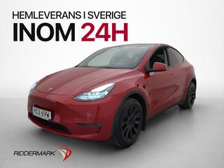 Tesla Model Y Long Range AWD 514hk Pano Kamera Skinn Navi