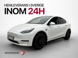 Tesla Model Y Performance 534hk Autopilot Värmepump Pano
