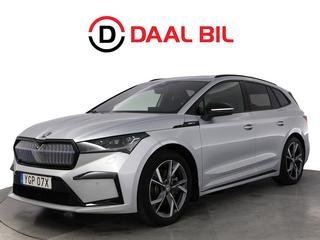 Škoda Enyaq 85x 286HK 82kWh SPORTLINE PANO CANTON® B-KAM HUD DRAG – DAAL Bil